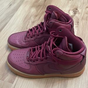 Maroon Air Force 1 Hi Se